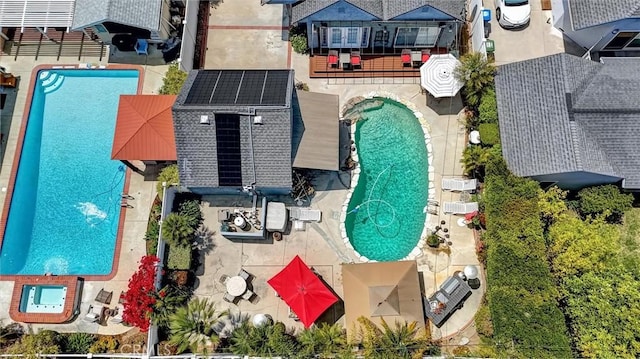 aerial view