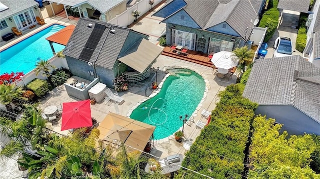 bird's eye view