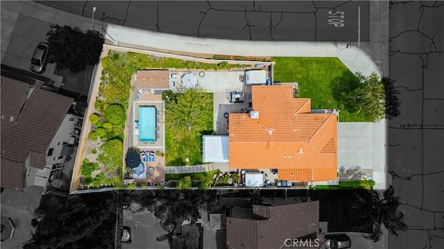 drone / aerial view