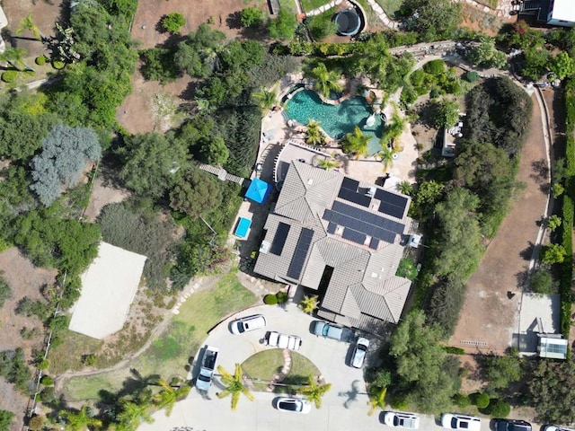 2034 Ridgecrest Pl, Escondido, CA 92029 - aerial view of property and surrounding area featuring a pool area