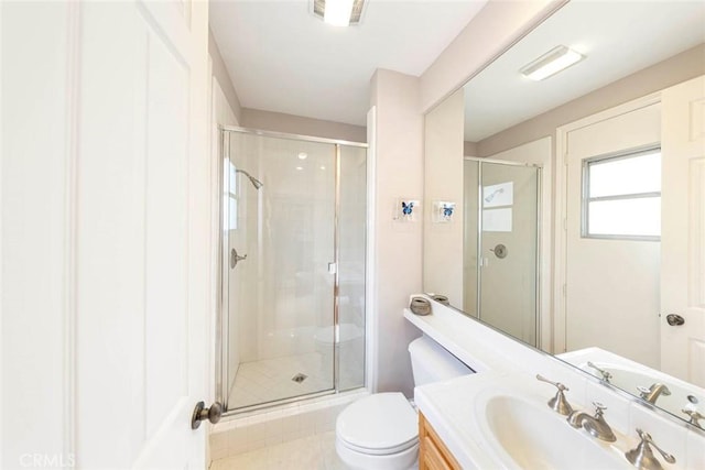 6312 Camino Marinero, San Clemente, CA 92673 - bathroom with a stall shower and vanity