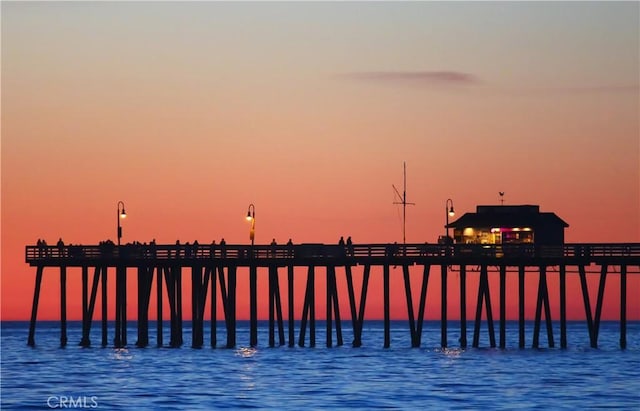 6312 Camino Marinero, San Clemente, CA 92673 - water view featuring a pier