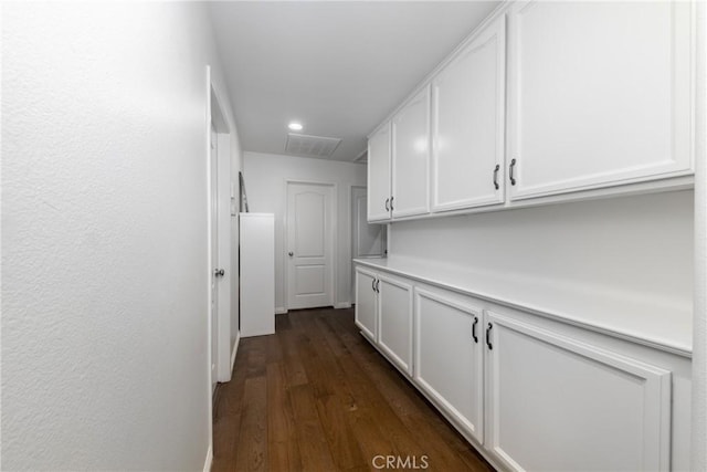 5530 Van Gogh Way, Yorba Linda, CA 92887 - hall featuring dark wood-style floors and recessed lighting