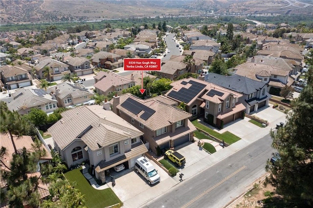 5530 Van Gogh Way, Yorba Linda, CA 92887 - aerial view of residential area