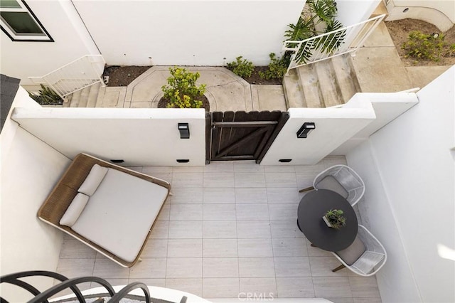 502 Jasmine Ave Unit A, Corona Del Mar, CA 92625 - view of patio / terrace featuring a gate