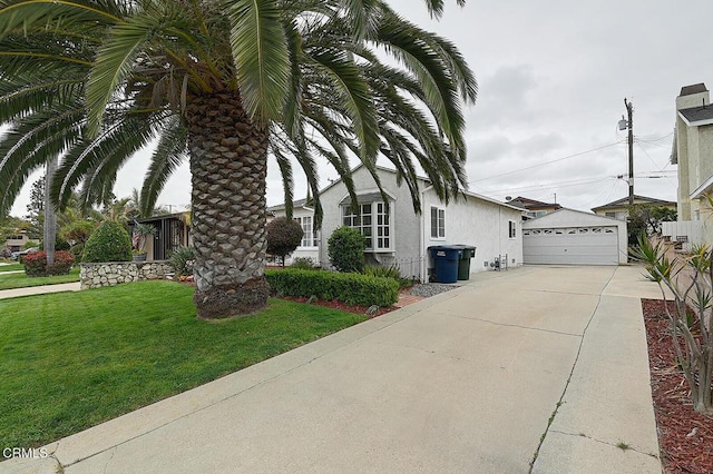 2030 Lomita Park Pl, Lomita, CA 90717 - view of front facade with a front lawn and stucco siding