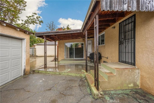 13023 Woodcock Ave, Sylmar, CA 91342 - view of patio with a garage and grilling area