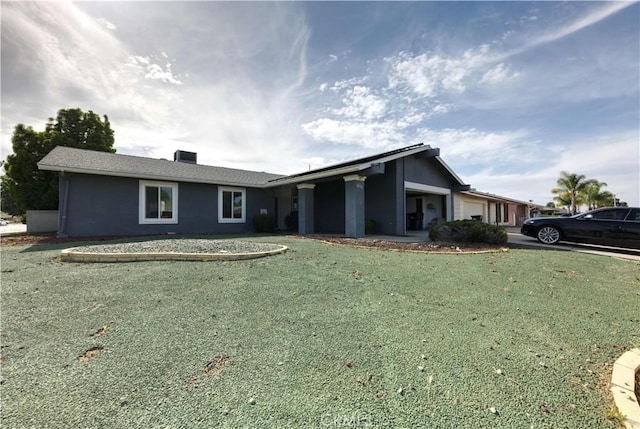 26376 Mahaffey, Menifee, CA 92586 - single story home featuring an attached garage, stucco siding, a front lawn, and driveway
