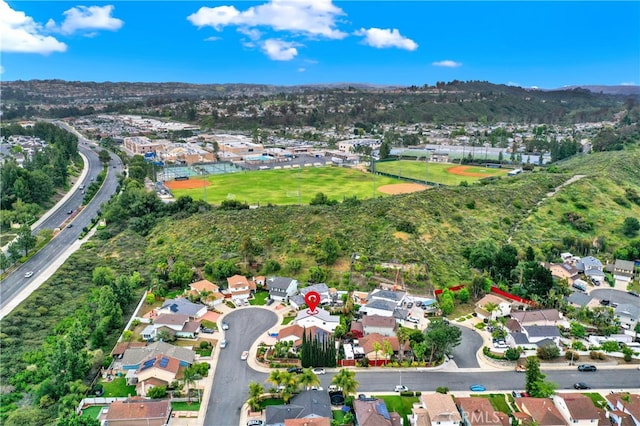21011 N Hampton Way, Lake Forest, CA 92630 - aerial overview of property's location with nearby suburban area