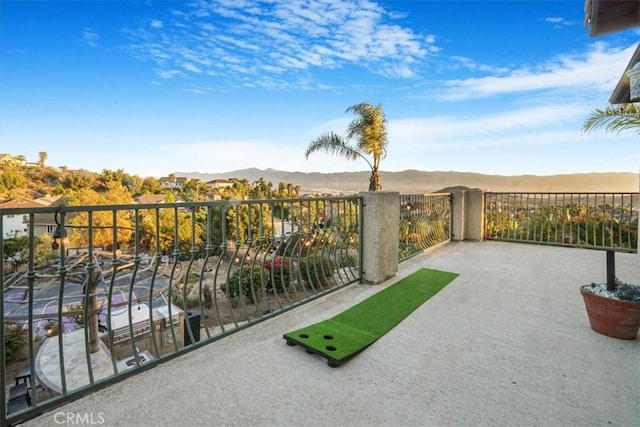 200 Cross Rail Ln, Norco, CA 92860 - balcony with a mountain view