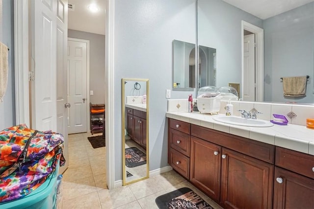 200 Cross Rail Ln, Norco, CA 92860 - bathroom with tile patterned floors and vanity