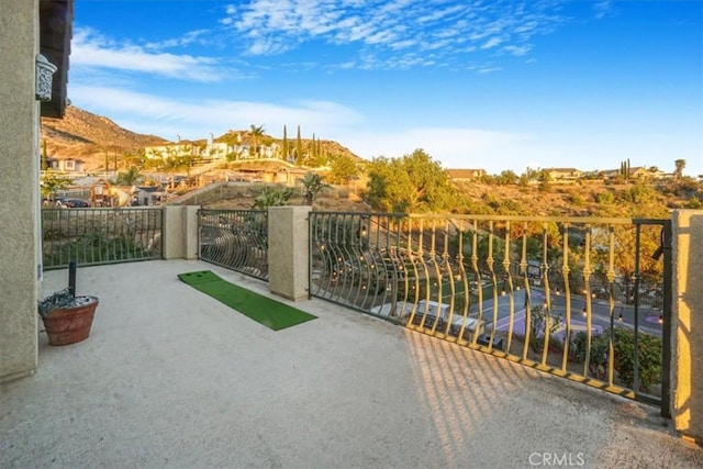 200 Cross Rail Ln, Norco, CA 92860 - view of patio with a mountain view