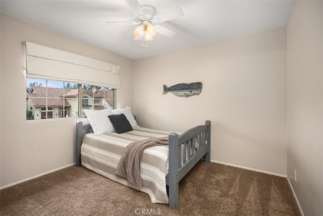 15 Saltillo, Rancho Santa Margarita, CA 92688 - carpeted bedroom featuring baseboards and ceiling fan