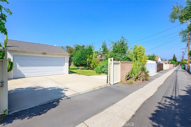 204 E Floral Ave, Arcadia, CA 91006 - detached garage with fence