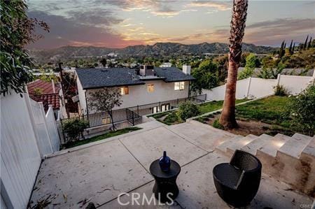 1440 Holbrook St, Eagle Rock, CA 90041 - view of patio / terrace featuring a fenced backyard