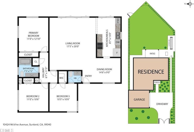 10424 Mcvine Ave, Sunland, CA 91040 - home floor plan