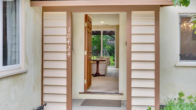 10424 Mcvine Ave, Sunland, CA 91040 - view of exterior entry with stucco siding