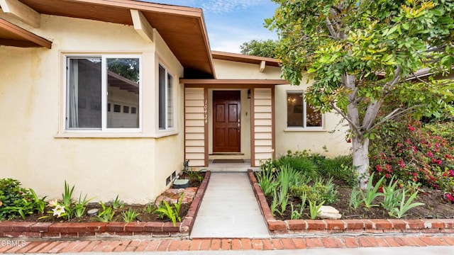 10424 Mcvine Ave, Sunland, CA 91040 - entrance to property with stucco siding