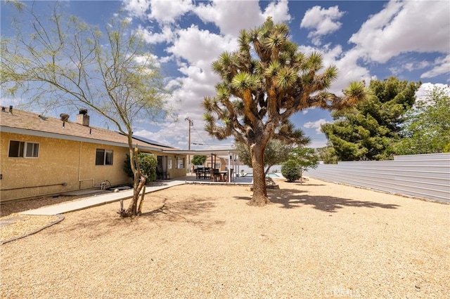 7279 Balsa Ave, Yucca Valley, CA 92284 - exterior space with a patio and outdoor dining area