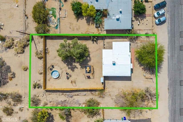 74825 Alta Loma Dr Unit 29, Palms, CA 92277 - aerial view of property's location with property boundaries highlighted