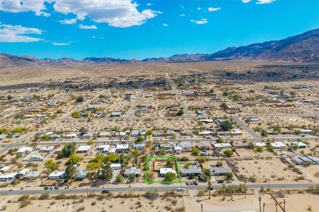 74825 Alta Loma Dr Unit 29, Palms, CA 92277 - aerial view of a mountainous background and a desert landscape
