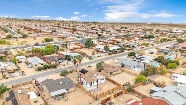 drone / aerial view featuring a residential view