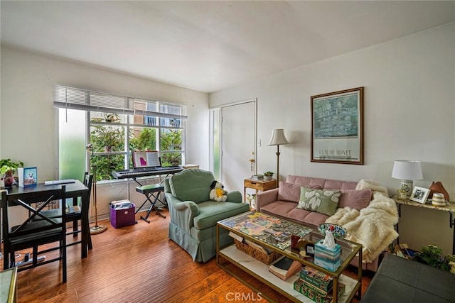 227 Avenida Santa Barbara, San Clemente, CA 92672 - living room with wood finished floors