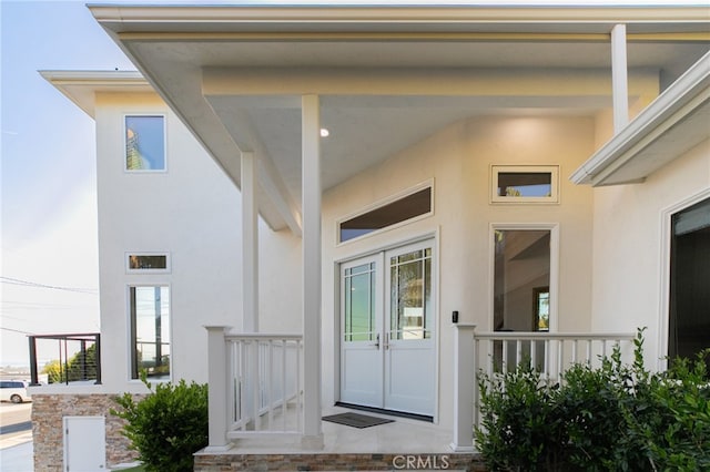 1624 Malden St, San Diego, CA 92109 - property entrance featuring stucco siding and french doors