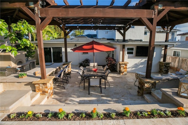 1624 Malden St, San Diego, CA 92109 - view of patio / terrace with outdoor dining space