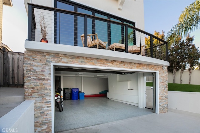 1624 Malden St, San Diego, CA 92109 - garage with concrete driveway