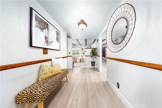 21128 Trigger Ln, Diamond Bar, CA 91765 - hall featuring wood finished floors and baseboards