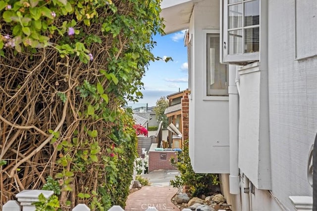 view of side of home