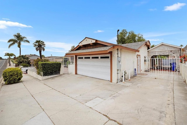 6552 Mallard St, San Diego, CA 92114 - garage featuring a gate and driveway