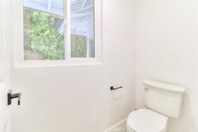 bathroom with toilet