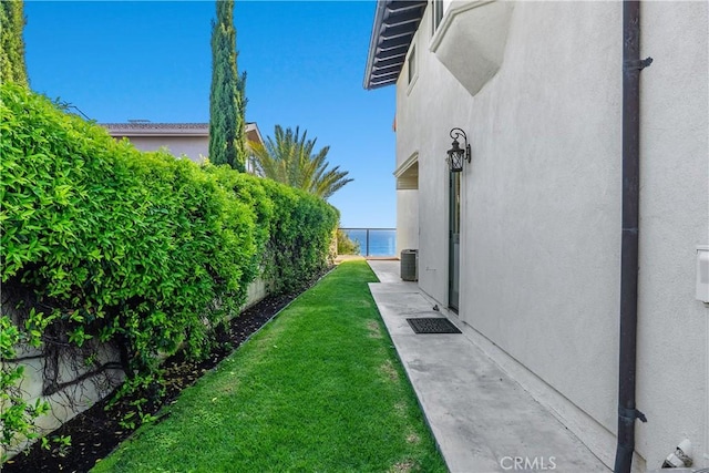 35451 Camino Capistrano, Dana Point, CA 92624 - view of yard featuring a water view