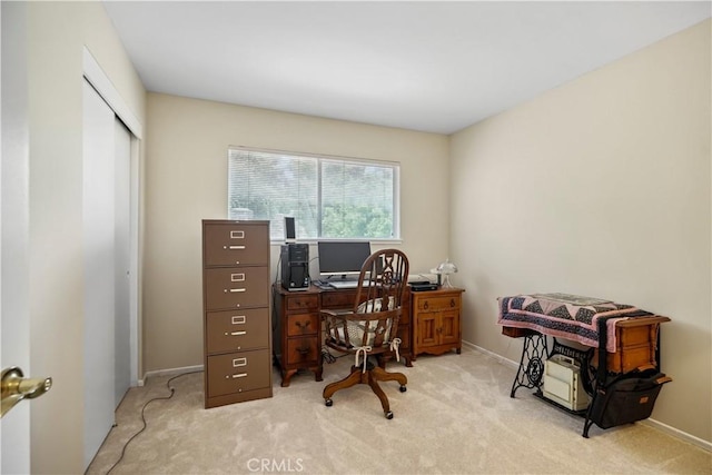 11300 Dulcet Ave, Porter Ranch, CA 91326 - office area featuring light carpet
