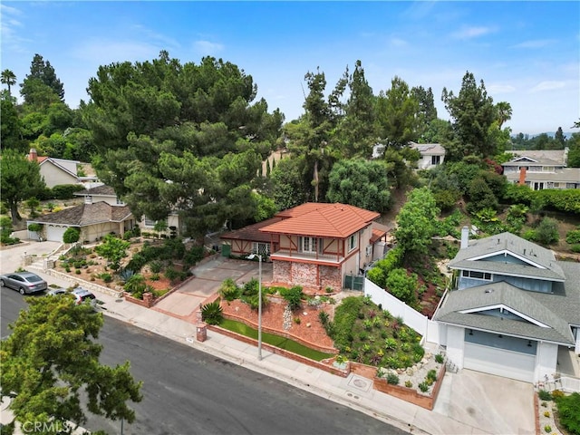 11300 Dulcet Ave, Porter Ranch, CA 91326 - aerial perspective of suburban area