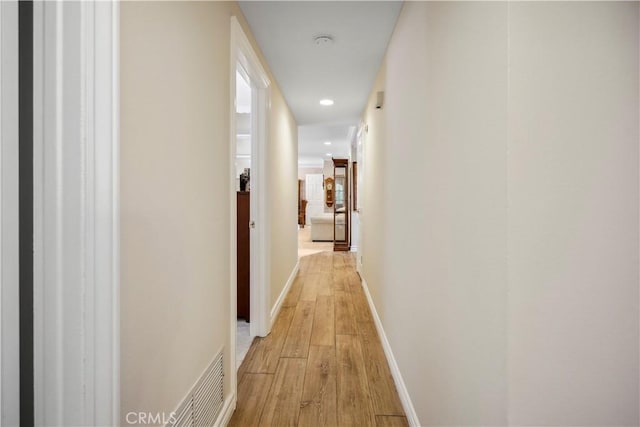 11300 Dulcet Ave, Porter Ranch, CA 91326 - hall with light wood finished floors and recessed lighting