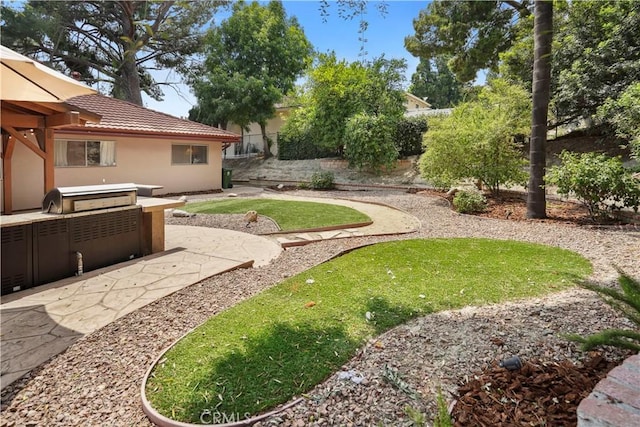 11300 Dulcet Ave, Porter Ranch, CA 91326 - view of yard with area for grilling