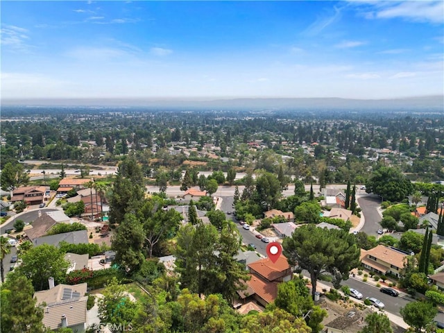 11300 Dulcet Ave, Porter Ranch, CA 91326 - aerial view of property's location with nearby suburban area