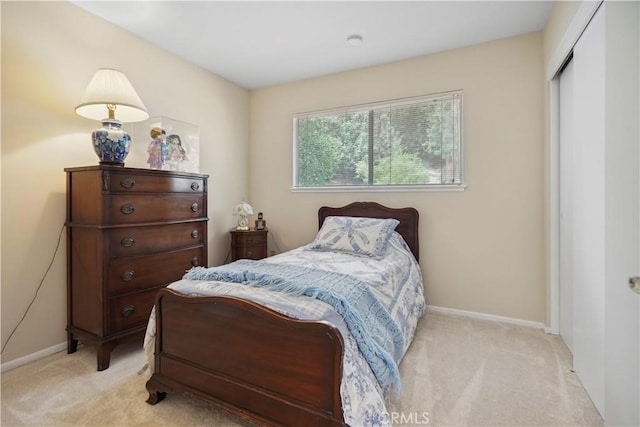 11300 Dulcet Ave, Porter Ranch, CA 91326 - bedroom featuring light colored carpet and a closet