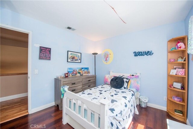 3251 Mountainside Dr, Corona, CA 92882 - bedroom featuring wood finished floors and baseboards