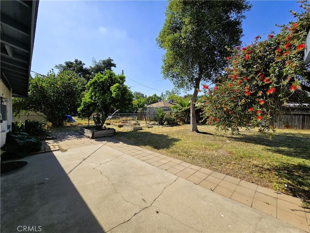 view of patio / terrace featuring a fenced backyard