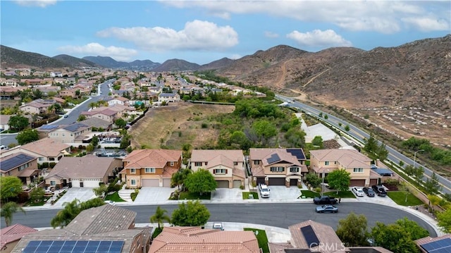 36696 Pavic Ct, Lake Elsinore, CA 92532 - aerial view of residential area with a mountainous background