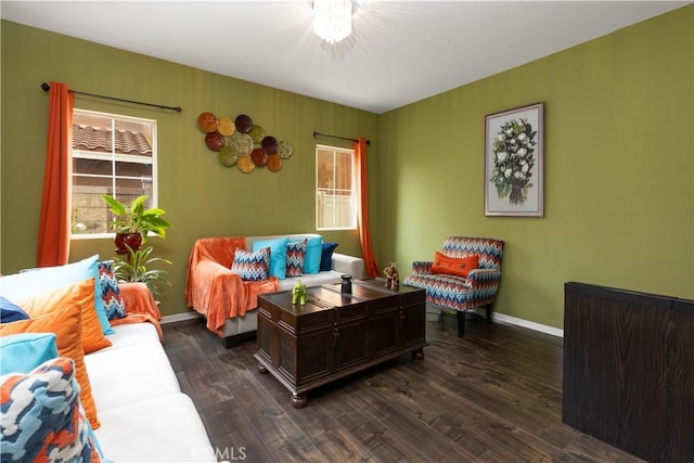 36696 Pavic Ct, Lake Elsinore, CA 92532 - living room with plenty of natural light and dark wood-style flooring