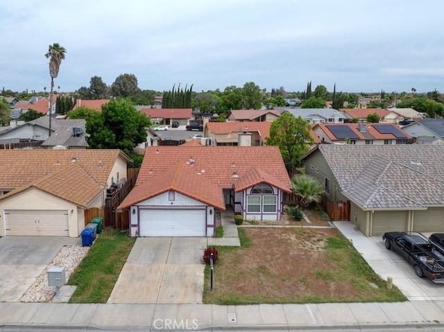 birds eye view of property featuring a residential view