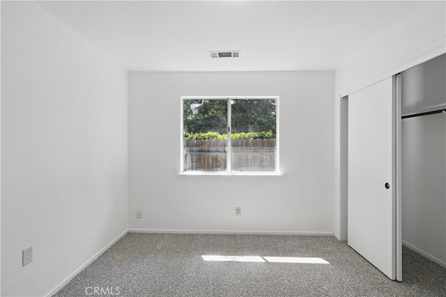 624 Rensselaer Ct, Merced, CA 95348 - unfurnished bedroom featuring baseboards, a closet, visible vents, and carpet