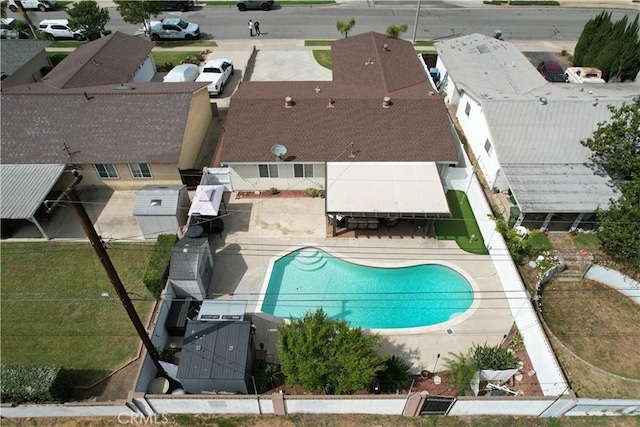 bird's eye view