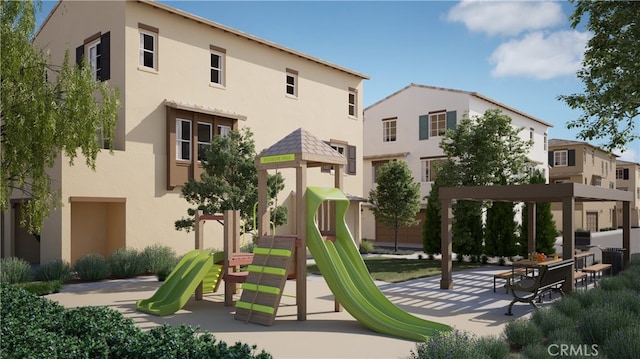 view of community play area
