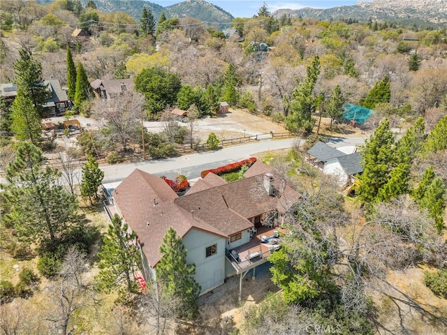 1405 Rock Ridge Dr, Lake Arrowhead, CA 92352 - drone / aerial view